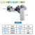 畅玩浴室混水阀热水器龙头冷热水龙头淋浴龙头开关淋浴器花洒套装 龙头+安装配件
