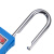 聚远（JUYUAN）安全挂锁 绝缘安全工程挂锁ABS塑料钢制锁梁工业塑料锁具 蓝色 1个价（10个起售）