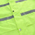 久匀 长款雨衣外套成人防暴雨反光雨衣 保安物业保洁救援巡逻 双条荧光绿长款+帽檐+黑裤 XXL码(175-180)