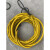 套塑料管钢丝绳  吊车吊装用起重吊索具包塑插编钢丝绳10/14/16mm 套管插编钢丝绳12毫米1米