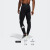 adidas速干舒适运动健身紧身裤男装阿迪达斯官方GL0452 黑色 L