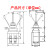 十字主令摇杆开关XD2PA22CR XD2PA24CR PA12CR XD2PA14CR开孔22mm XD2PA22CR双向自复位