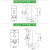 导轨式模数化16A插座EA9XN310配电箱电源插10A二孔三孔四孔 EA9XN425 4孔25A