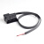 OBD2 Cable 30cm-1.5m公头电源线开口线 OBD16Pin针接口 连接线 公对母电源开口线30厘米