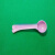 0.5克量勺 可爱勺 塑料勺 量勺 粉勺 果粉量勺 1ML 粉红色独立