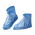 东部工品防水防雨鞋套男女加厚底雨鞋防滑耐磨雨靴套 珠光蓝 XL（41-42） 