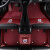 诗婉沃尔沃XC90专用大全包围汽车脚垫 2010 2011 2012 2013 20 黑色+灰色丝圈 沃尔沃XC90脚垫  5座