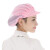 工厂车间仓库鸭舌帽 实验工作帽卫生帽  BYS-380 粉色半网半布 防尘透气帽子