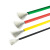 定制特软细硅胶线纯铜芯电子电源电线航模汽电动车锂电池板耐高温飞线 28AWG(0.08平方) 黄色 (1米)