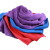 圣路欧C 清洁巾保洁专用毛巾清洁布抹布 吸水不掉毛中厚擦玻璃擦地板洗车 40*40cm 紫色