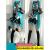 海之藤【现货】初音未来 MIKU 公式服 cos服 初音衣服 初音cosplay服 初音银白色漆皮一套 XL