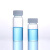35101520405060ml透明螺口玻璃瓶试剂瓶样品瓶精油西林瓶 透明50ml 27.5x110