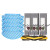 适配科沃斯扫地机器人配件T9T8AIVI/MAX N8Pro抹布边滚刷海帕尘袋 5块抹布(T8)