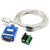 宇泰UT-890A USB转485/422串口线工业级转换器FT2329针双芯通讯线 UT-890K/0.5米 FTDI-FT232+美