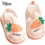 迪士尼（Disney）夏季小童包头公主凉鞋男女孩子婴幼儿学步鞋牛筋软底叫叫鞋1-3岁 XMKA17粉色 17码内长12.5厘米