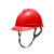 史丹利STANLEY安全帽ABS建筑工地工程电工透气款防砸抗冲击头盔ST1120 红色1顶 