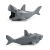 牧王星巨齿鲨鱼积木鲸鱼可吞小人海洋动物鳄鱼沧龙拼装玩具 鳄鱼（沙黄色）