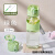 捷顺行吸管杯成人孕妇杯子女学生韩版产妇专用塑料水杯大容量高颜值 绿色(材质)+清洁套装 520ml