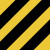 驻季VC黑黄色警示警戒贴地标线彩色标识地板面工厂消防划线胶带 黑黄 18M卷宽40mm