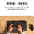 G罗技（Logitech）WAVE KEYS 人体工学键盘 无线蓝牙键盘 配备软垫 [商用版]黑色 2年质保