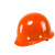 胜丽 玻璃钢安全帽工地头盔新国标防砸抗冲击免费印字 K150GT 橙色 1顶