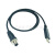 USB转M12 4/5/8芯航空头 适用于设备连PC RS232/RS485通讯线 4孔 8m