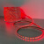 亚明照明 LED灯带户外防水软灯条60灯珠/1米宽6mm单排红光