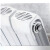 尚杰暖气片铜铝复合散热器8080双剑款40/25口径大水道取暖器 高1.6米12柱一组 2组起拍（定制）