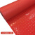 恒美 人字纹牛津pvc塑料地垫 酒店工厂门口防滑垫子耐磨隔水地毯地垫全铺 红色 加厚牛津1.3米宽*1米长