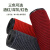 阿力牛 AYJ112 双条纹防滑地垫 耐脏防水可裁剪脚垫 酒红加厚加密款  0.9米宽*1米