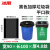 冰禹 BYX-200 环卫物业加厚垃圾袋 大号垃圾袋黑色塑料袋（100个）90*100cm平口款