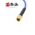印赛格 SMA公转SMA公延长线 RG141半柔线8.5GHZRG402SMA转接线【SMA公转SMA公 RG141 8.5GHZ-0.2米】