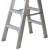 泓瑞沣 铝合金双侧人字梯 1.2米 单位：台