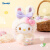 三丽鸥（SANRIO）同步发售三丽鸥彩蛋兔系列库洛米玉桂狗拉带包公仔挂件 hello kitty挂件