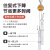 高层火灾逃生绳子逃生缓降器家用应急救生装备高楼消防安全绳套装 标准版15米 
