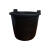 诱蜂桶黑色塑料桶野外捕蜜蜂养蜂桶去味旧招蜂水桶中蜂蜡引蜂箱笼 大号诱蜂桶+木桶盖