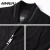 ARMRLPU棒球领短款夹克男棋盘格含针织外套春秋季潮流加厚男装茄克衫 黑色 170/M