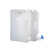 定制便携方桶车载龙头放水桶户外瓶PP级塑料储水瓶ASONE 3L不带龙头款
