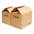 搬家纸箱打包箱快递物流包装大箱子整理收纳箱加厚加硬工业品 zx无扣手 70*50*50cm 超硬3个装