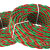 江枫 RVS-2×0.75mm²-300/300V 铜芯聚氯乙烯绝缘线 绞型连接用软电线 红绿 100米/卷