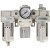 气源处理器AC3000-03三联件过滤器型油水分离器调压阀给油雾器 AC500010D1寸自动排水