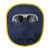 电焊面罩脸部防护电焊面罩电焊氩弧焊头戴式焊帽牛皮轻便面罩1 三色眼镜不含面罩绑带