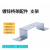 椁俊桥架配件镀锌骑马支撑线槽竖井04支架靠墙垂直安装502F1002F1502F 50骑马支架