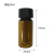 3 5 10 15 20 40 50 60ml透明螺口玻璃瓶试剂瓶样品瓶精油西林瓶 20ml棕色瓶(27.5*57)