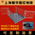 上海地磅秤小型1吨3吨5吨称猪牛专用电子秤带围栏畜牧养殖场 1.2*2.5米（二代升级款） +
