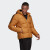 阿迪达斯 （adidas） 羽绒服外套男装冬季新款户外运动服保暖连帽羽绒夹克上衣 HD9743麦棕黄 XL