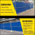 FANCYCHIC简易临时围挡工地施工围挡可移动围挡护栏道路施工隔离挡板护栏 每平方价格拍前咨询客服不含运输费 1.8*2蓝色板子
