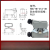 HDC-HE-016-1/2/3DB/V1/M/FC重载连接器16芯16A航空插头外壳H16B 16芯接线盒灰色单排