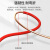 海燕牌塑胶线（HAIYANPAI）电线电缆 BV6 平方国标家装单芯单股铜芯阻燃硬线 绿线 100米