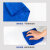 家政保洁专用毛巾擦玻璃清洁抹布不掉毛吸水洗车擦车布 35x35CM蓝色20条装
